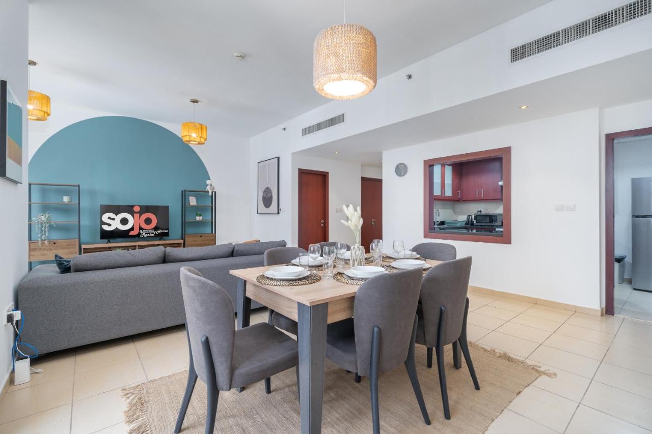 Jbr Beach Bliss One Three Bedroom Luxury Apartments By Sojo Stay Dubai Exterior photo