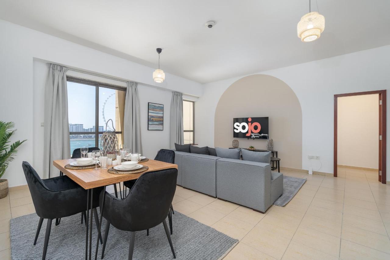 Jbr Beach Bliss One Three Bedroom Luxury Apartments By Sojo Stay Dubai Exterior photo